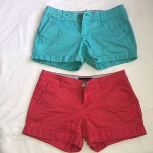 Aeropostale shorts (two pairs)